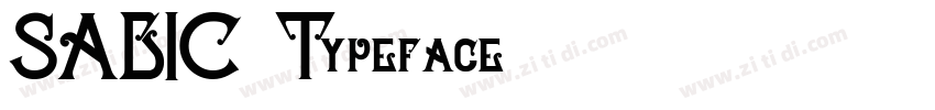 SABIC Typeface字体转换